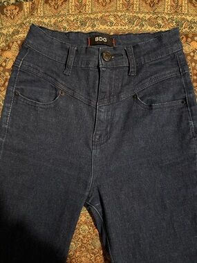 BDG Dark Blue High-Rise Sculpting Jeans